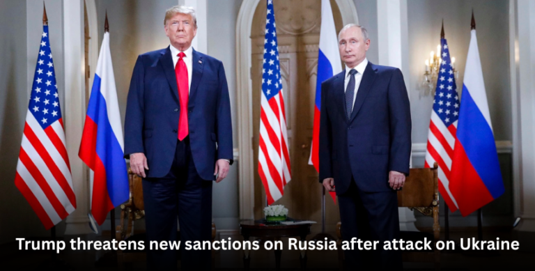 Trump threatens new sanctions on Russia after attack on Ukraine Trump threatens new sanctions on Russia after attack on Ukraine