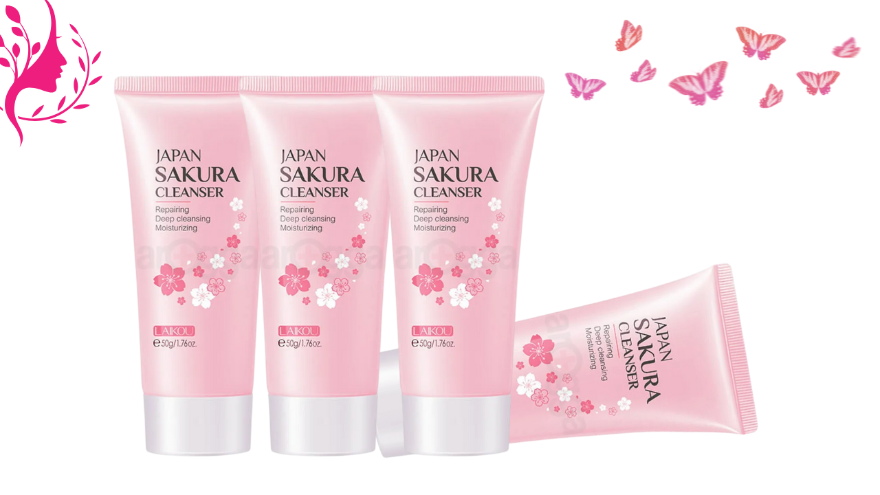 Laikou Japan Sakura Cleanser Facewash.png