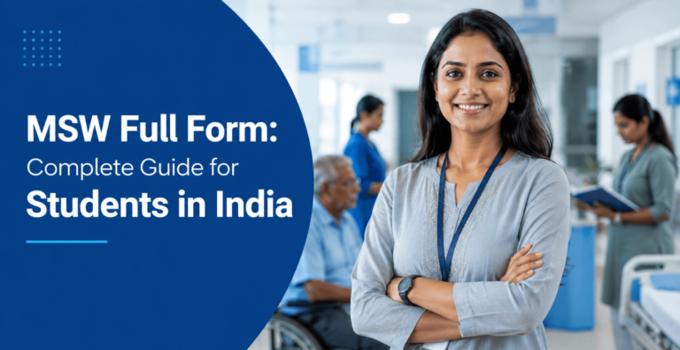MSW Full Form: What It Means and Whether You Should Go for It