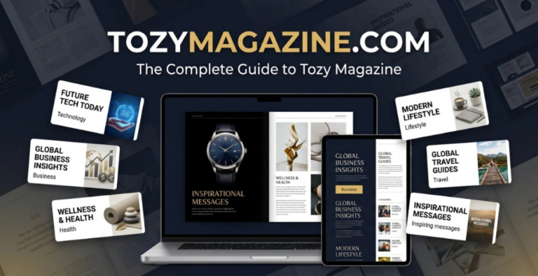 Tozy Magazine: A Simple Place to Find the Right Words for Every Moment